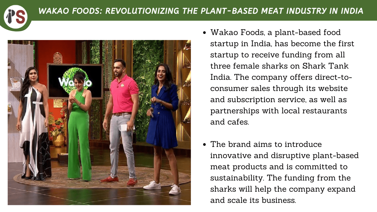 Wakao Foods: Revolutionizing the Plant-based Meat Industry in India