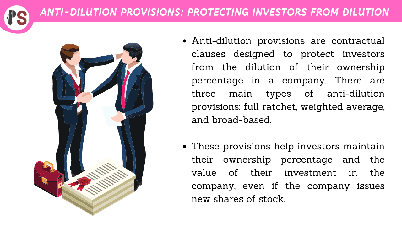 Anti-Dilution Provisions: Protecting Investors from Dilution