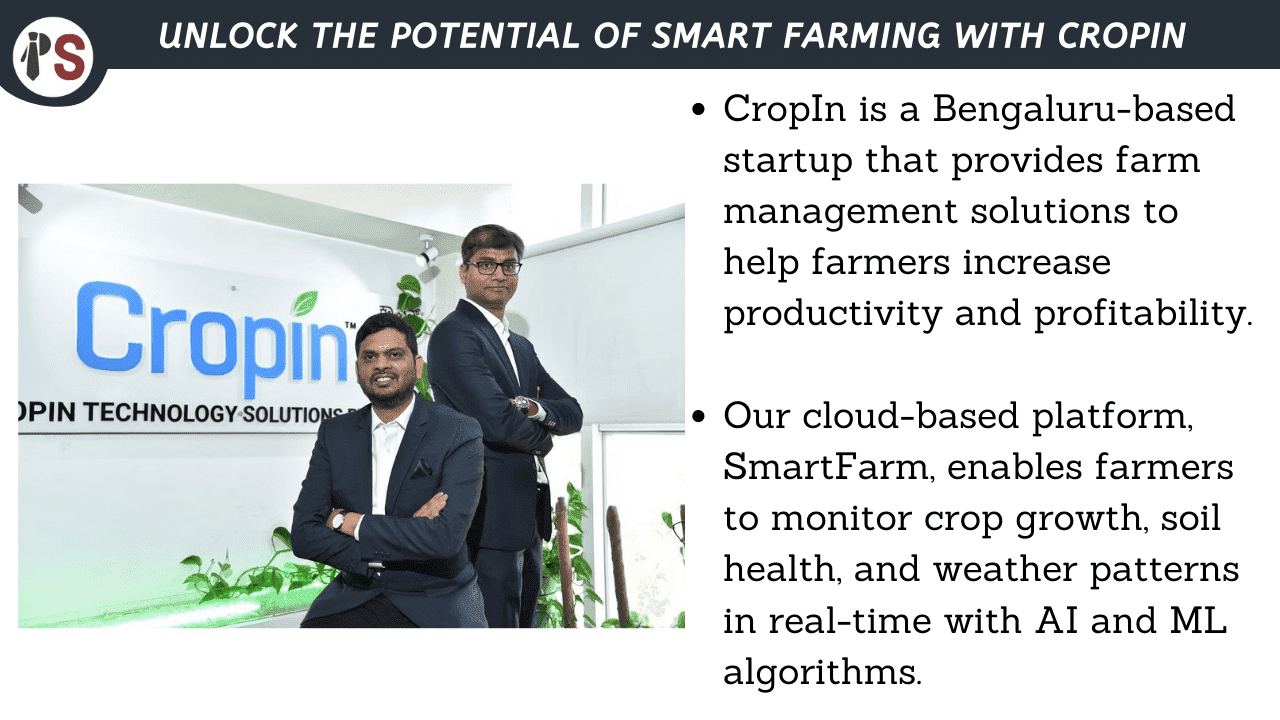 Unlock the Potential of Smart Farming with CropIn