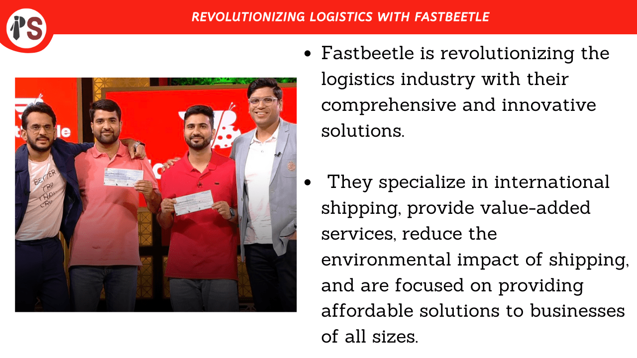 Revolutionizing Logistics with Fastbeetle
