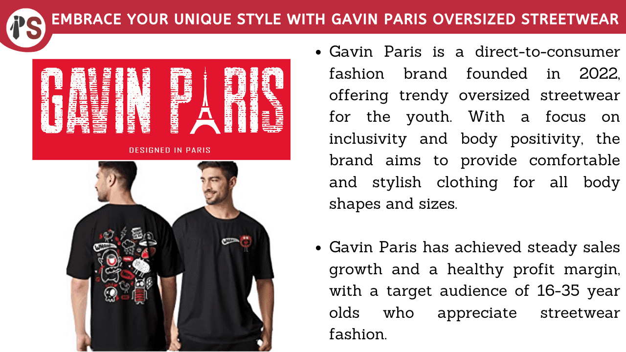 Embrace Your Unique Style with Gavin Paris Oversized Streetwear