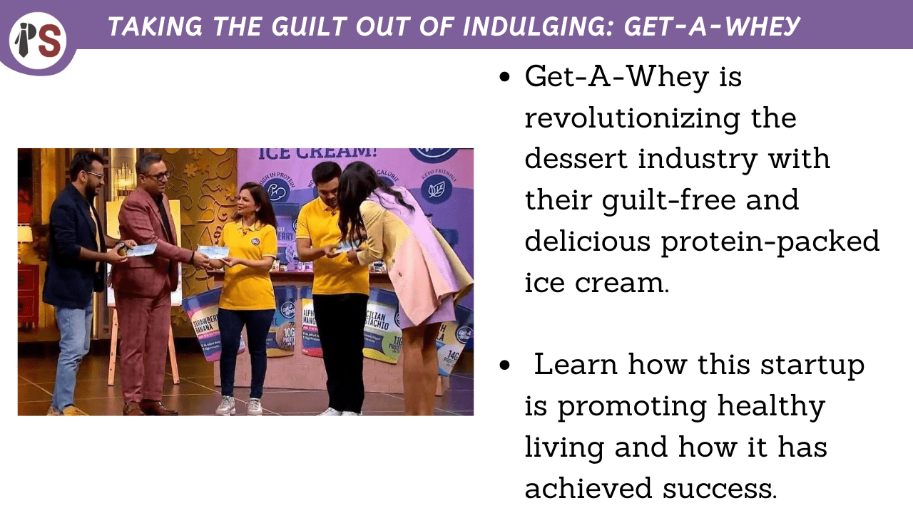 Taking the Guilt Out of Indulging: Get-A-Whey