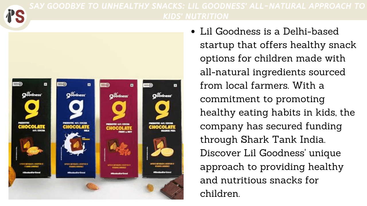 Say Goodbye to Unhealthy Snacks: Lil Goodness' All-Natural Approach to Kids' Nutrition