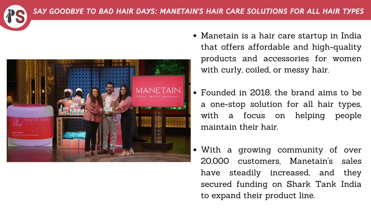 Say Goodbye to Bad Hair Days: Manetain's Hair Care Solutions for All Hair Types