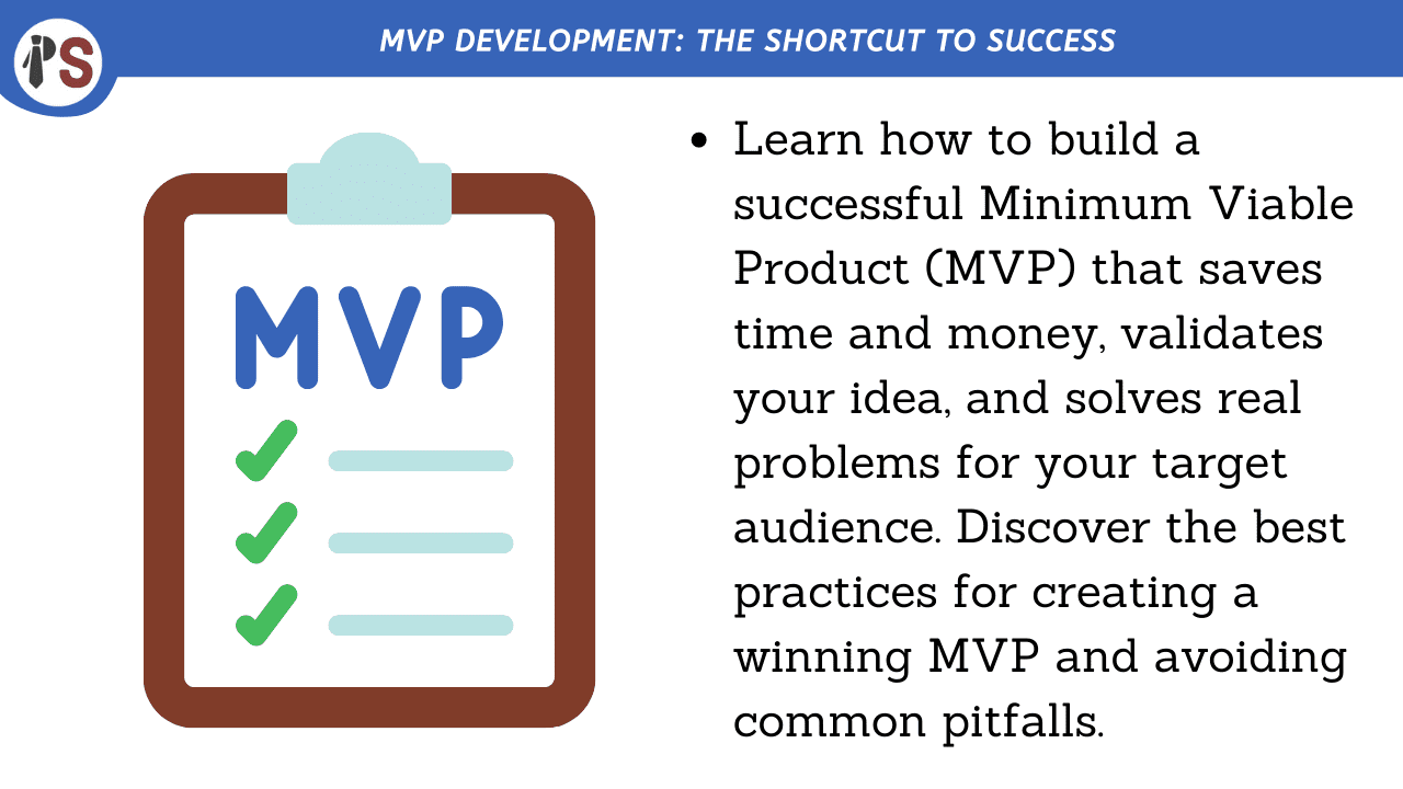 MVP development: The shortcut to success