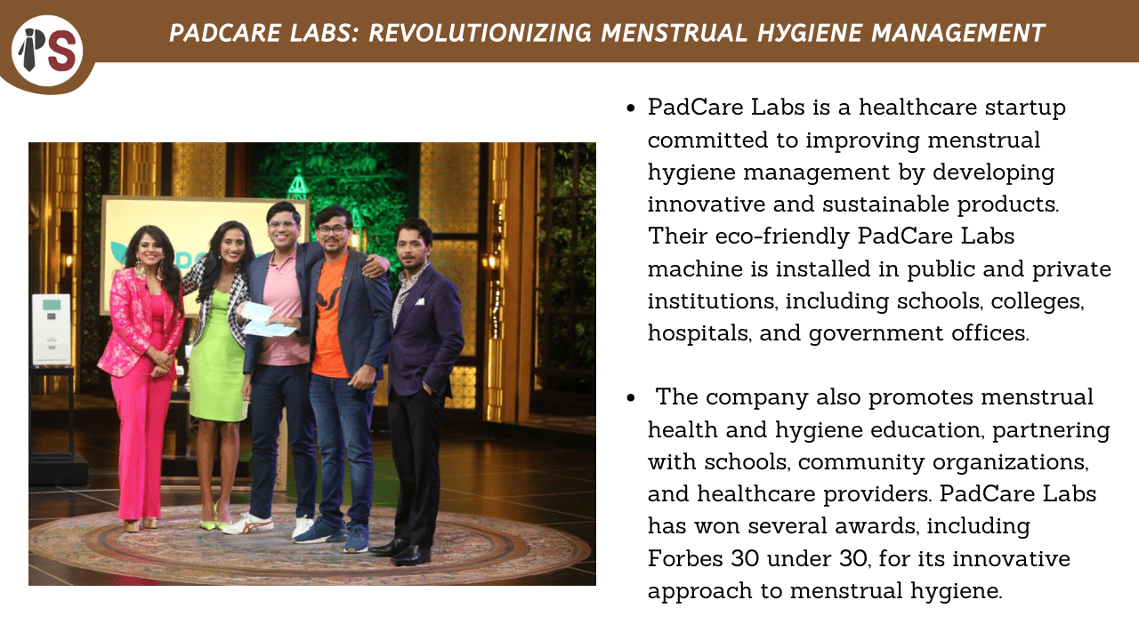 PadCare Labs: Revolutionizing Menstrual Hygiene Management