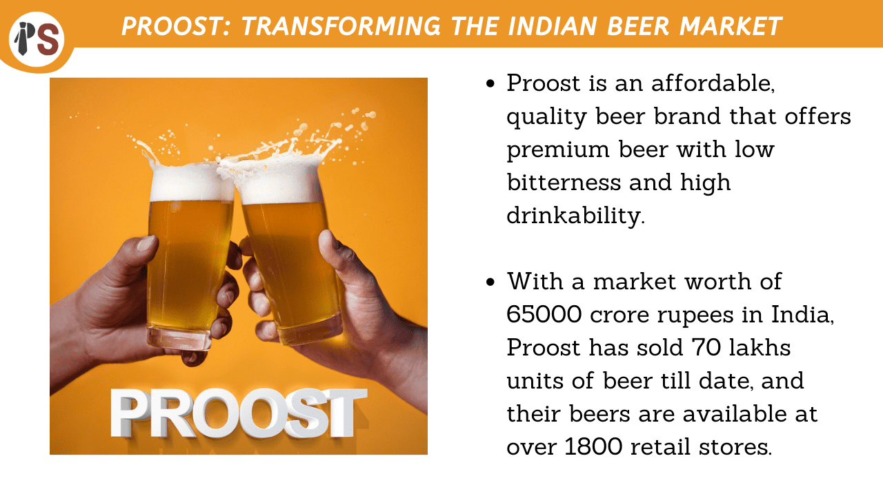 Proost: Transforming the Indian Beer Market