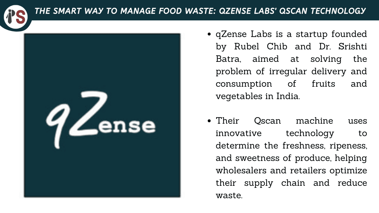 The Smart Way to Manage Food Waste: qZense Labs' Qscan Technology