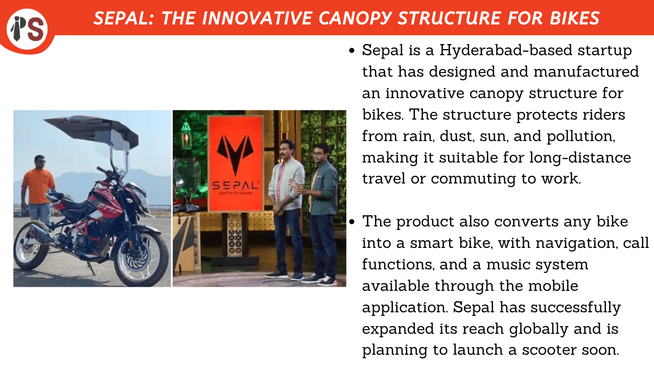 Sepal: The Innovative Canopy Structure for Bikes