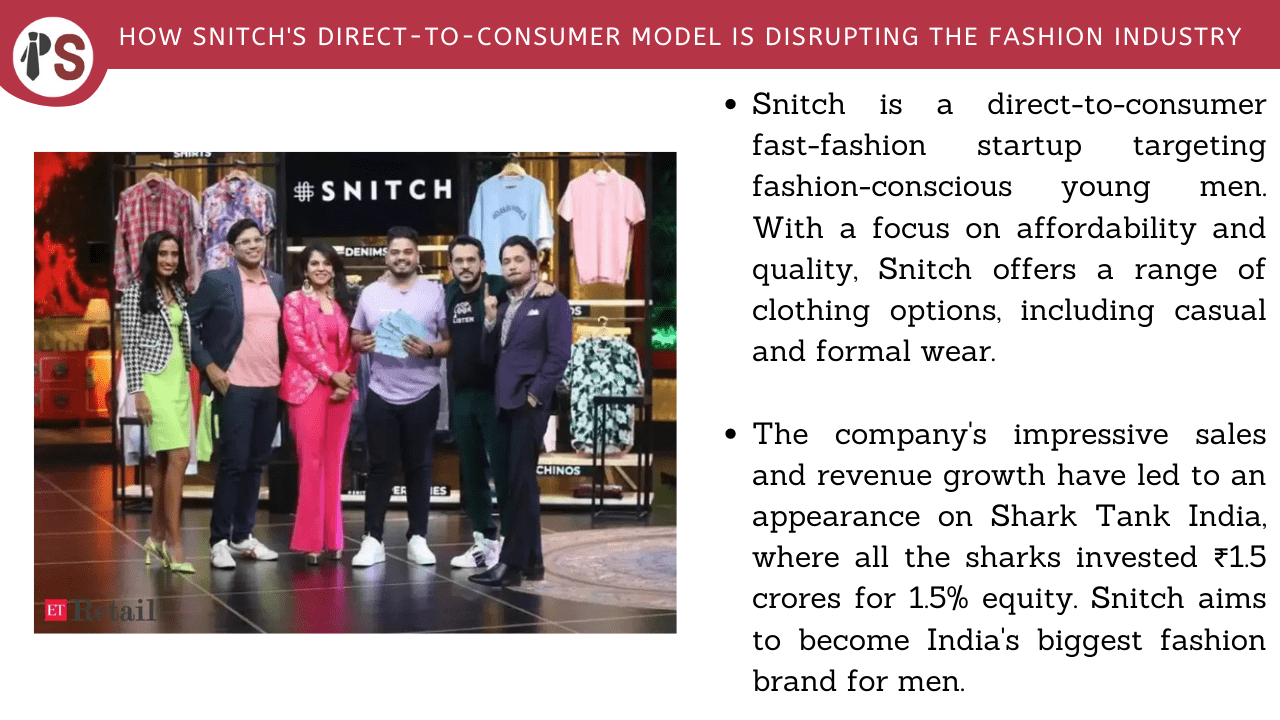How Snitch's Direct-to-Consumer Model is Disrupting the Fashion Industry