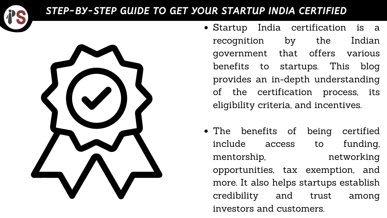 Step-by-Step Guide to Get Your Startup India Certified