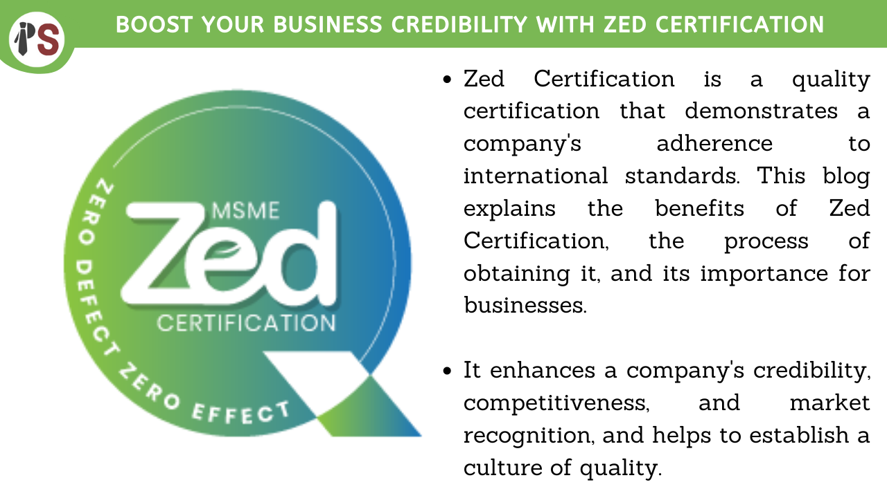 Boost Your Business Credibility with Zed Certification