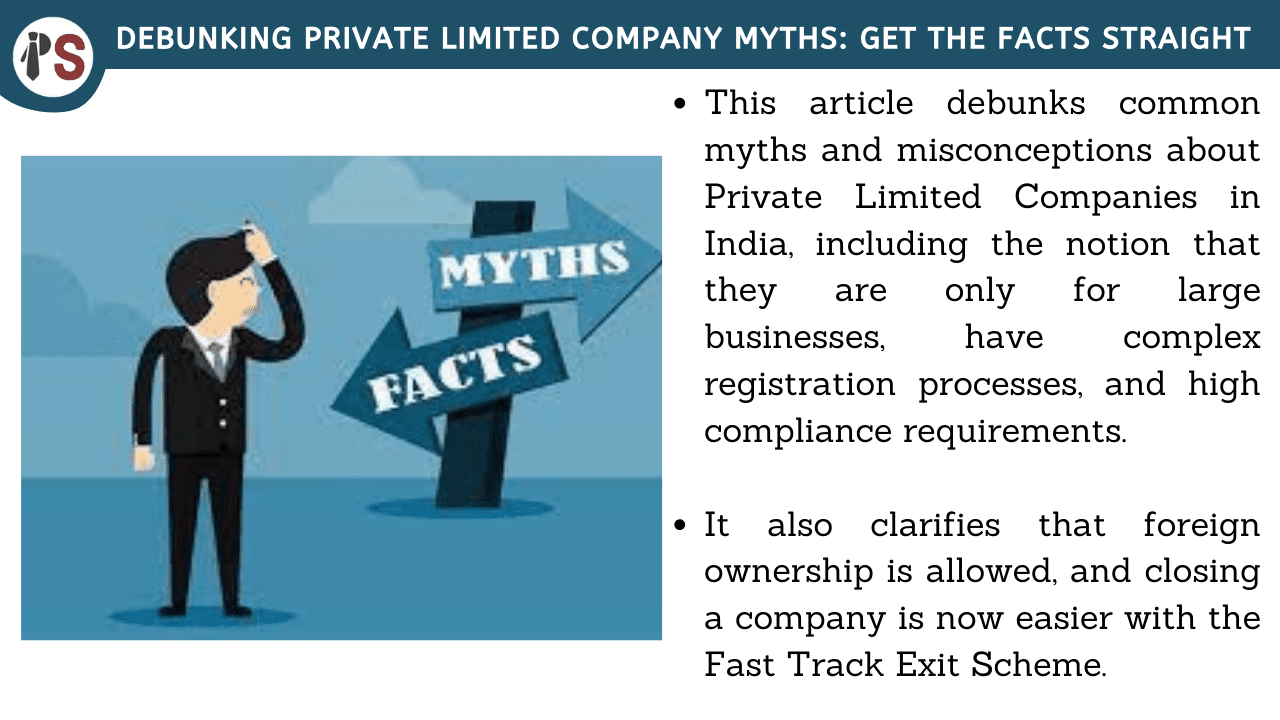 Debunking Private Limited Company Myths: Get the Facts Straight