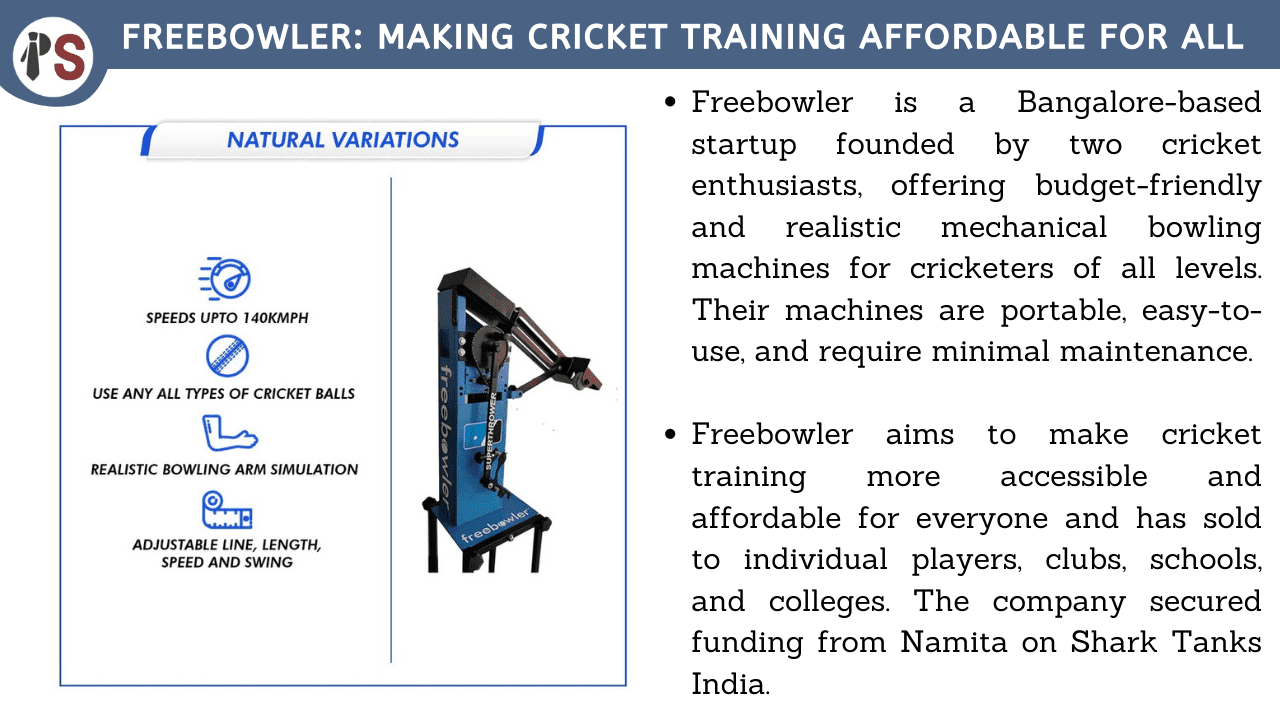Freebowler: Making Cricket Training Affordable for All