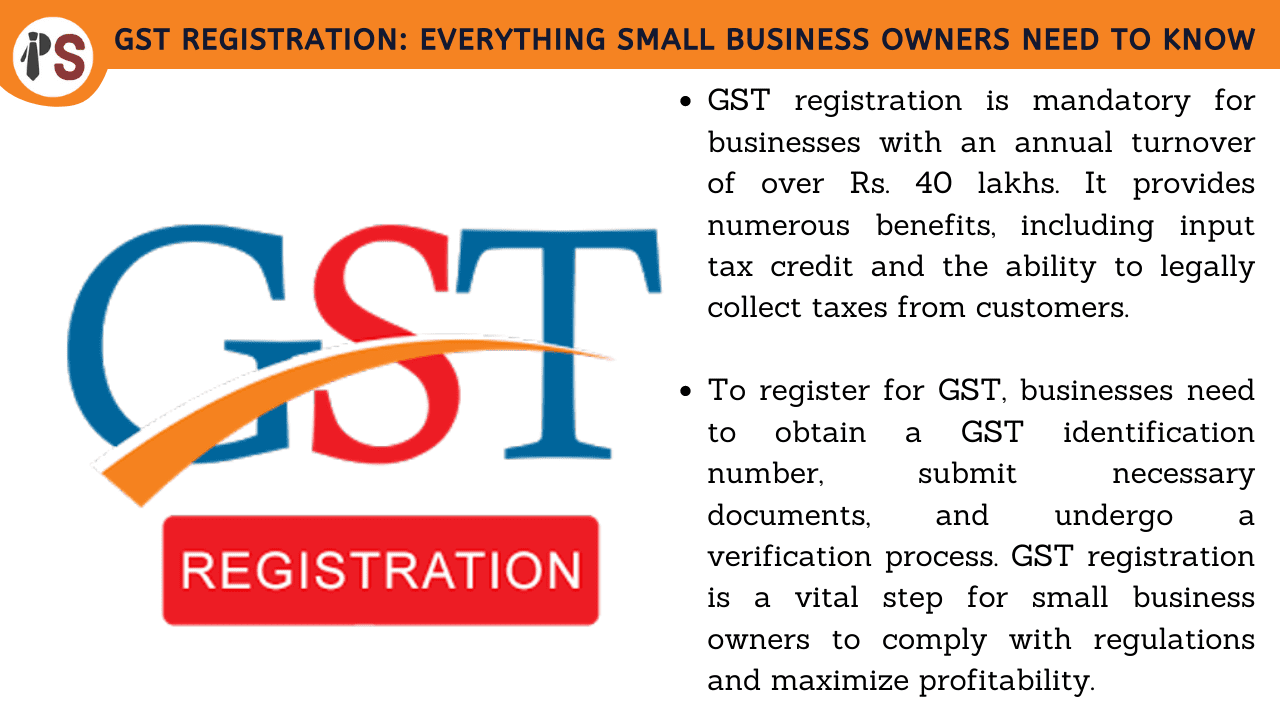 GST Registration: Everything Small Business Owners Need to Know