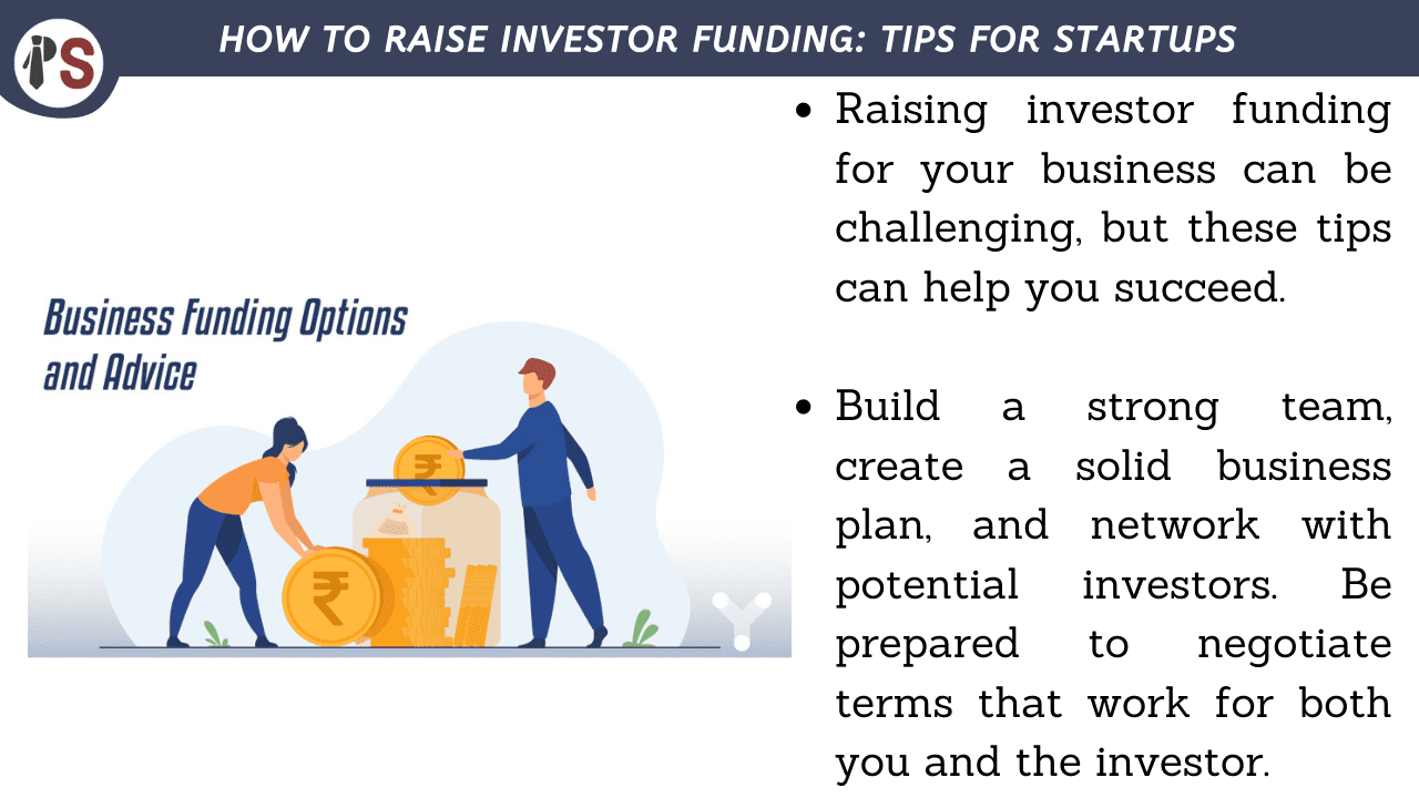 How to Raise Investor Funding: Tips for Startups