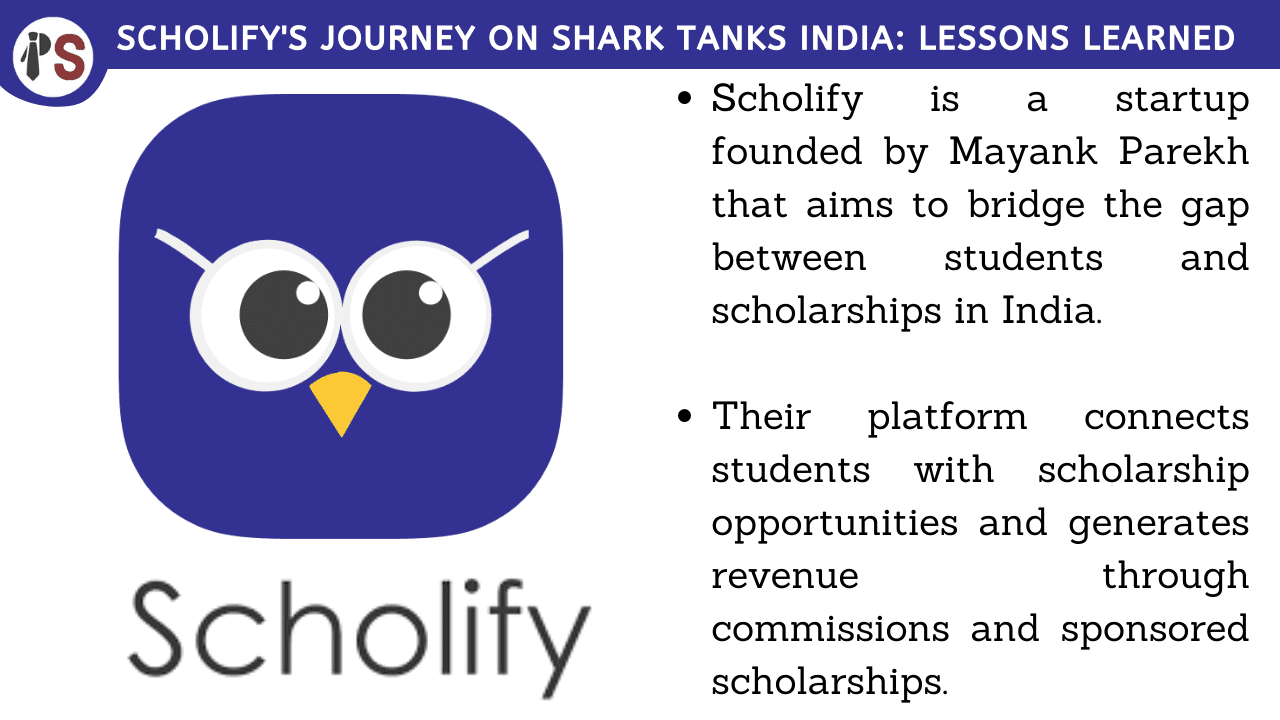Scholify's Journey on Shark Tanks India: Lessons Learned
