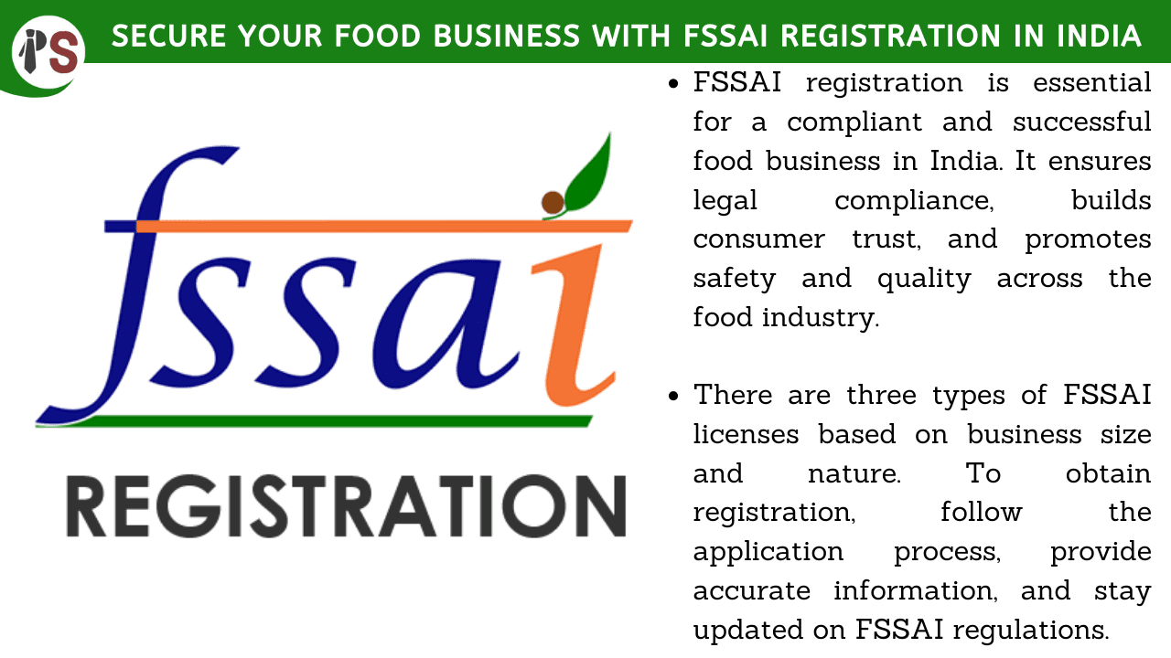 Secure Your Food Business with FSSAI Registration in India