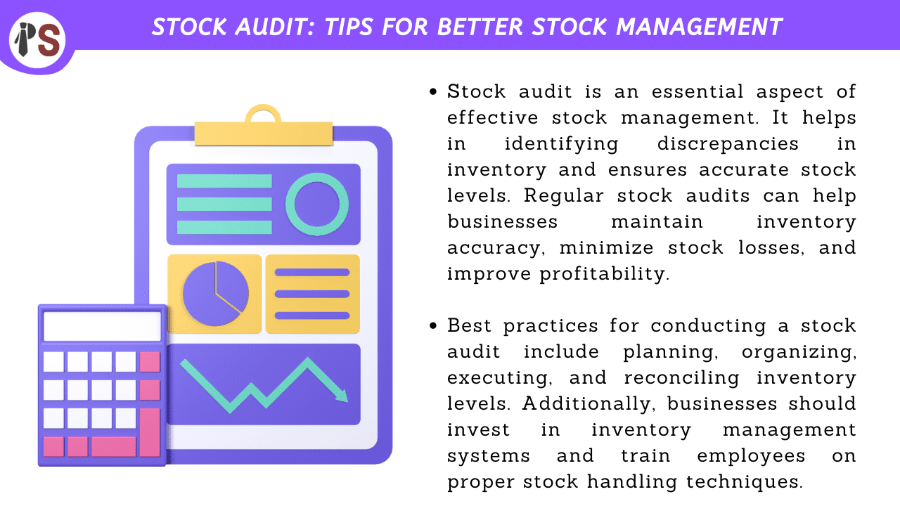 Stock Audit: Tips for Effective Stock Management