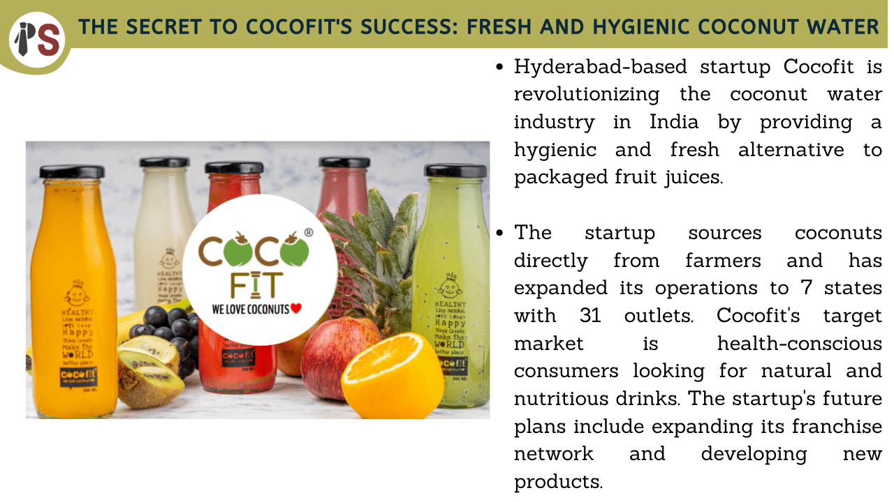 The Secret to Cocofit's Success: Fresh and Hygienic Coconut Water