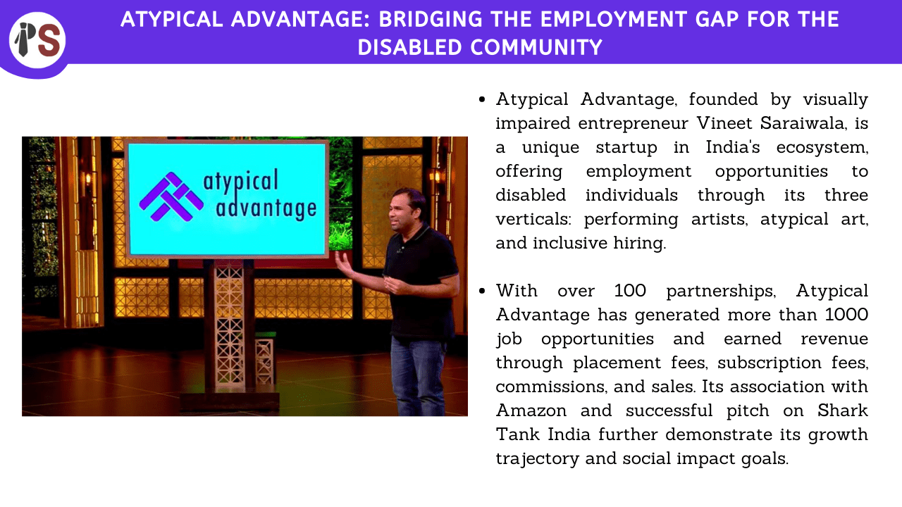 Atypical Advantage: Bridging the Employment Gap for the Disabled Community