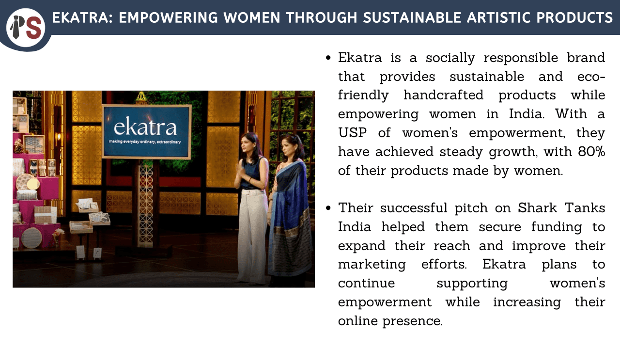 Ekatra: Empowering Women Through Sustainable Artistic Products